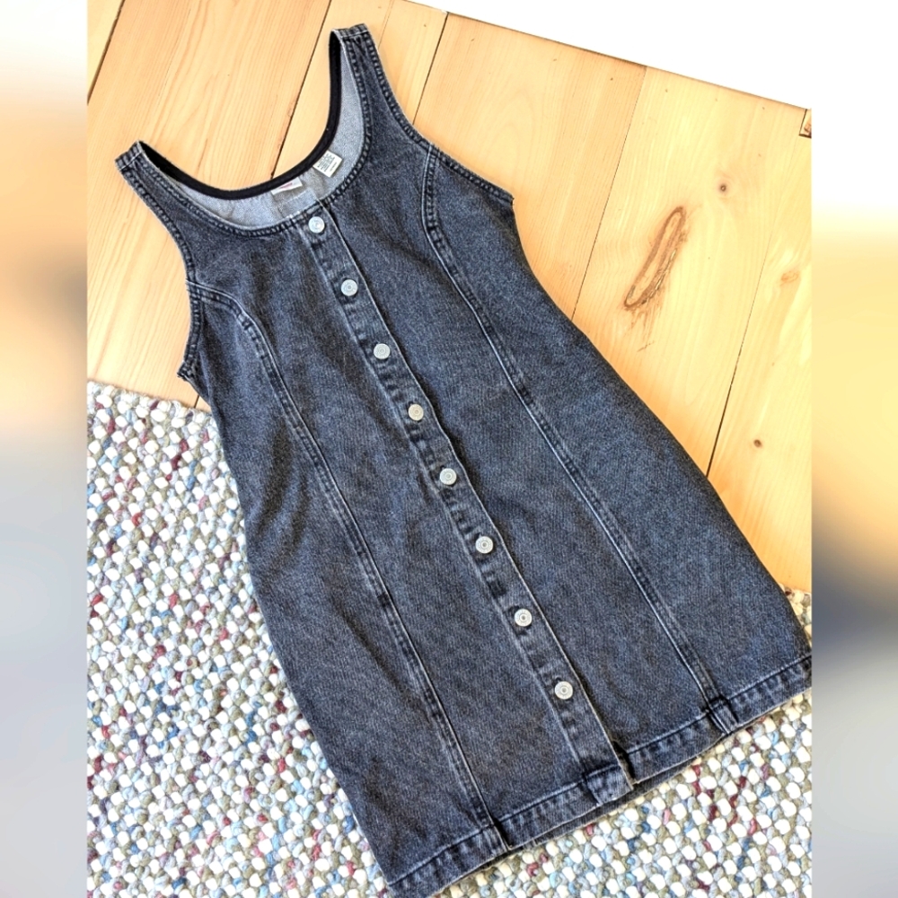Levi's Gray Denim Dress